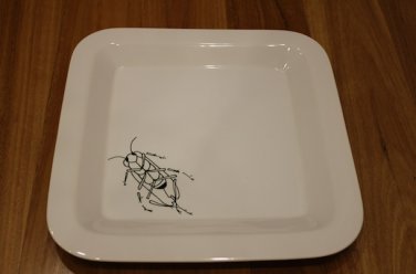 Stunning serving platter, Cockroach design by Robyn Morello