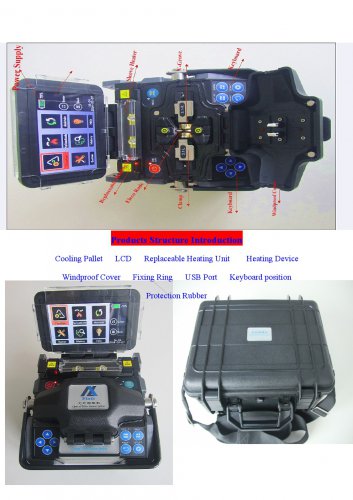 alk-88a mini optic fiber  welding machine OEM available/Fiber optic device/lc-sc/sfp sc