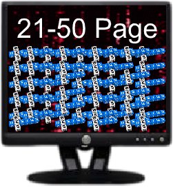 Twenty One-Fifty page website design