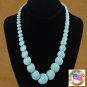 Graduated Turquoise Necklace Robins Egg Blue Navajo