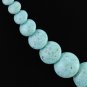 Graduated Turquoise Necklace Robins Egg Blue Navajo
