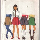 Vintage Simplicity 5106 Girls Size 12 Skirt Patterns