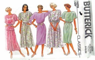 Butterick 3626 Classic  Missesâ�� Dress Pattern  Size 8, 10, 12 uncut