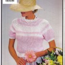3 Spring Crochet Sweater Patterns Small, Medium and Large