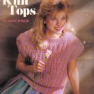 3 Knit Tops in Sport Weight Knitting  Patterns Bust Sizes 32" - 40"