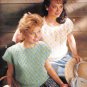 3 Knit Tops in Sport Weight Knitting Patterns Bust Sizes 32" - 40"