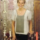 Summer Top Knitting Pattern Petite, Small, Medium, Large