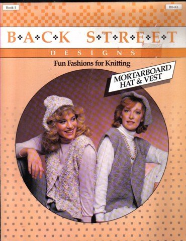 Mortarboard Hat & Vest Knitting Pattern  Small, Medium, Large