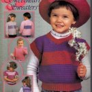 Toddlers  Sweaters Crochet Patterns by Shady Lane