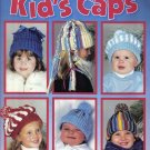 Kid's Caps Crochet Patterns 7 designs, infants and child's