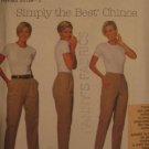 Simplicity Simply the Best Chinos Pattern sizes 4, 6 8 uncut no.7590