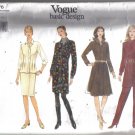 Vogue 1876 Basic Design Dress, Top, Tunic, Skirt and Pants Pattern Sizes 14 16 18 uncut