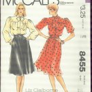 McCall's Liz Claiborne Misses' Blouse and Skirt Size 12 - cut no 8455