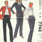 McCall's Jones New York Misse's Jacket, Blouse and Pants  Pattern  Size 12  Uncut No.  7743