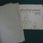 Vintage Child's Jumper Circle Skirt Pattern Size 1 no. 4775