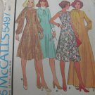 McCall's Dress and Scarf Pattern No.5497 sz 18