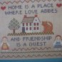 Laura Conley 1987 Cross Stitch Calendar