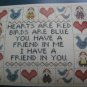 Laura Conley 1987 Cross Stitch Calendar