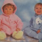Simplicity Babies Romper Jacket Pants Blanket Sewing Pattern no.7807 Size NB,s,M,L Uncut
