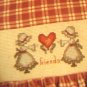 Mimi's Country Towels Cross Stitch Patterns 12 Designs