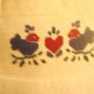 Mimi's Country Towels Cross Stitch Patterns 12 Designs