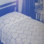 Vintage Bedspread Knit and Crochet Patterns book no 186 Spool Cotton Co.