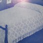 Vintage Bedspread Knit and Crochet Patterns book no 186 Spool Cotton Co.