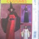 McCall's M5211 Misses" Size 14,16,18,20 Fantasy Costume Pattern - Witch Gown,Bolero , Uncut