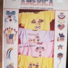 Wear America in Cross Stitch with Waste Canvas Counted Cross Stitch Designs  Patterns