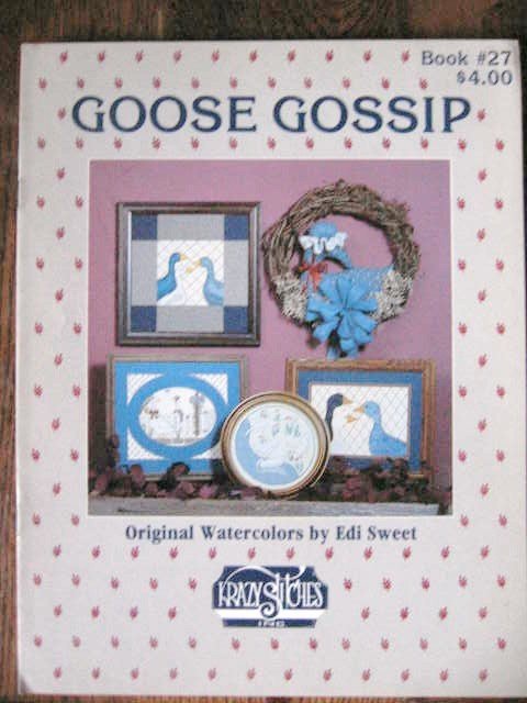 Goose Gossip  Cross Stitch Designs  Patterns