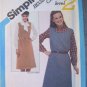 Simplicity Slim-Fitting Jumper Sewing Pattern Sz 18 No 5227 uncut