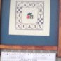 Folk Art Months Cross Stitch Patterns Designs