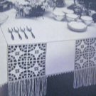 Easy to Crochet Table Cloths Lily 400  Vintage Crochet Patterns