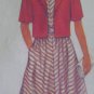 Burda  Misses' Size 10, 12, 14, 16, 18, 20, 40 Sundress & Jacket Pattern 6526