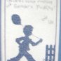 Bright Shadows Children in Silhouette Cross Stitch Designs  Patterns