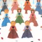 Birthstone Angels in Plastic Canvas
