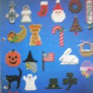 Holiday Magnets for Plastic Canvas 23 Designs