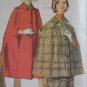 Simplicity Vintage Misses' Cape in 2 Lengths and Skirt Sewing Pattern Size16 no. 7262
