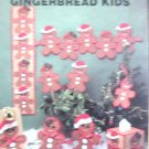Plastic Canvas Gingerbread Kids Tissue box cover ornaments