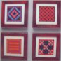 Amish Quilt Sampler Cross Stitch Pattern by Homespun Hearts