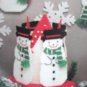 Plastic Canvas Snowman for Christmas Tissue box cover ornaments