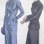 Vogue 40's  Suit Sewing Pattern no. 6568 Size 16 complete