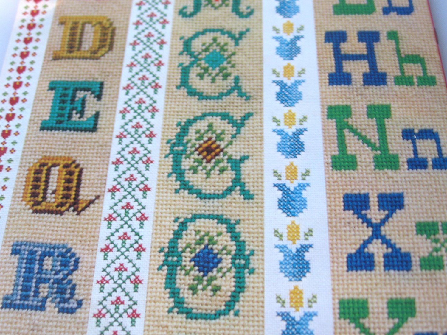 Charted Alphabets and Borders Vol II Cross Stitch Designs