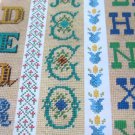 Charted Alphabets and Borders Vol II Cross Stitch Designs