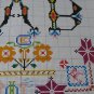 2 Cross Stitch Booklets Alphabets and Borders in Cross Stitch