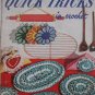 2 Vintage Quick Trick Crochet Booklets Coats Clark