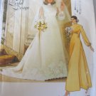 Vogue Bridal Dress, Slip and Veil Sewing Pattern sz 14  no 1488