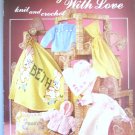 To Baby with Love Knit and Crochet Patterns Bunting Sweaters One Piece Afghan