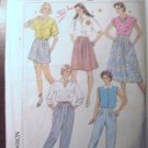 Simplicity  Misses'  Pants & Culottes in 2 lengths Sewing Pattern no.7333 Size 10 Uncut