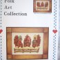 Jo Sonja's Folk Art Collection  Cross Stitch Pattern Cackleberry Trio